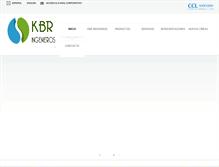 Tablet Screenshot of kbrperu.com